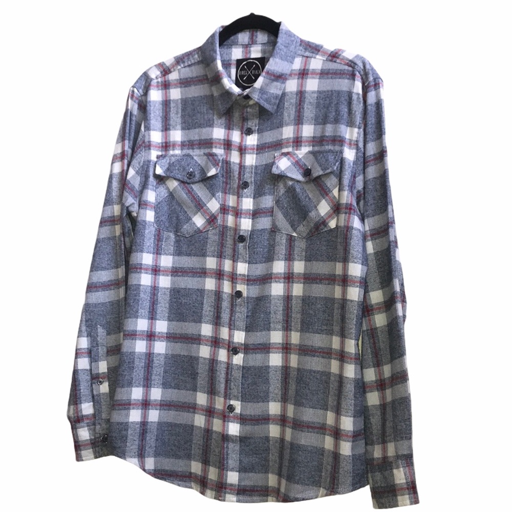 BirchXBlack Mens Flannel / Med. - Picture 5 of 12
